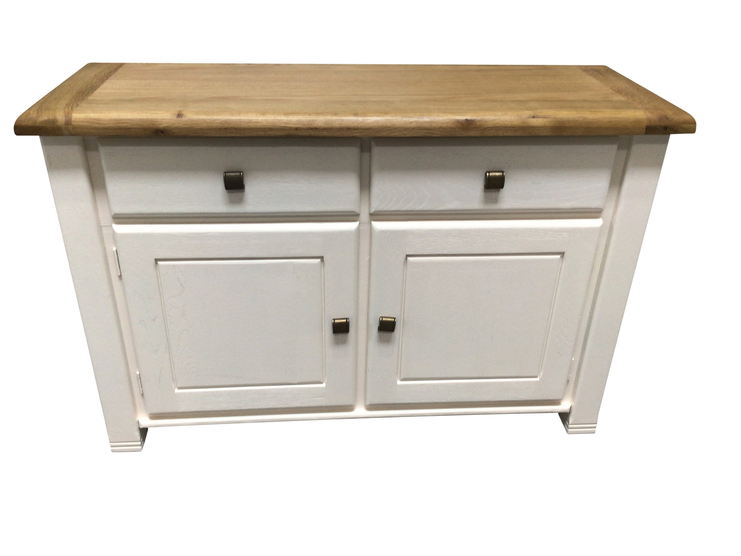 Danube Oak 1.35m Sideboard painted Off-White