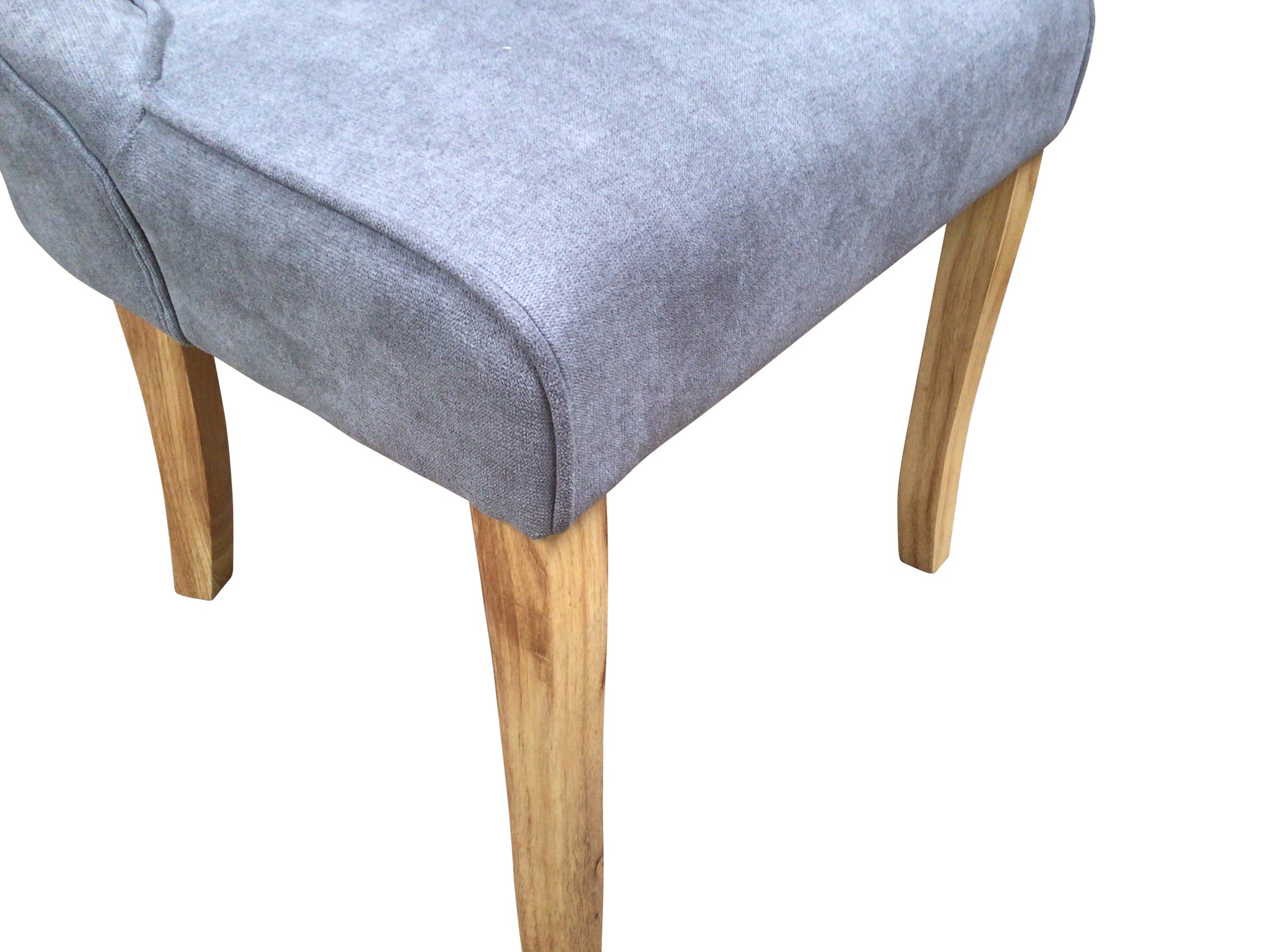 Kingston Chenille Grey Dining Chair