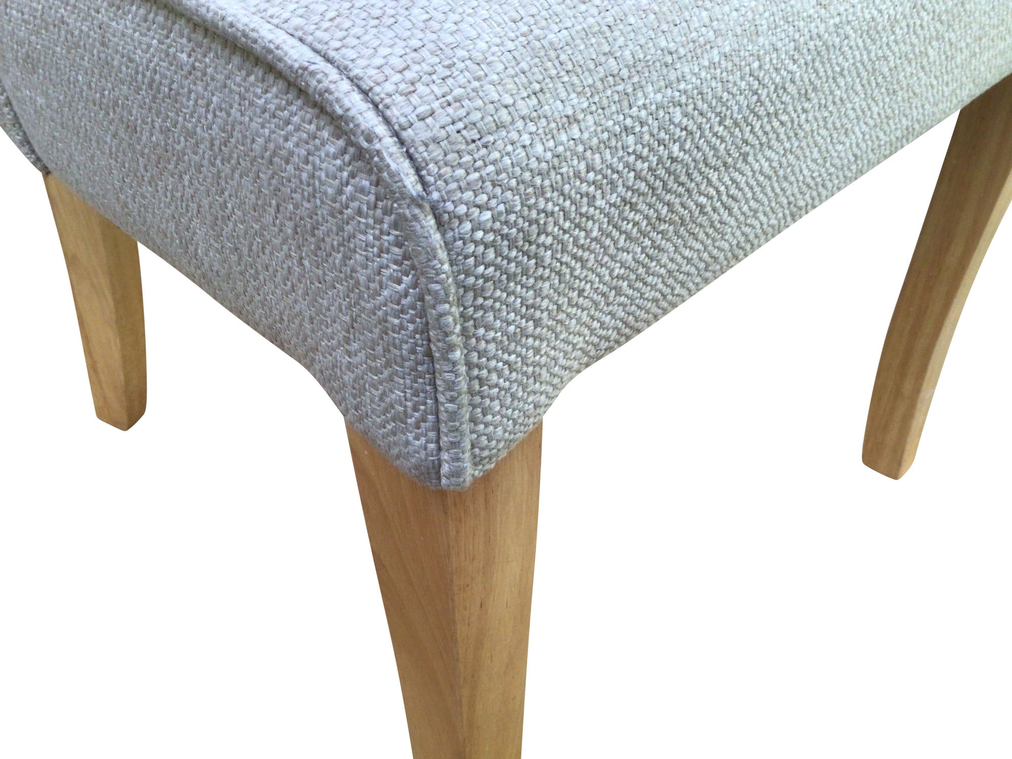 Kingston Beige Linen Dining Chair