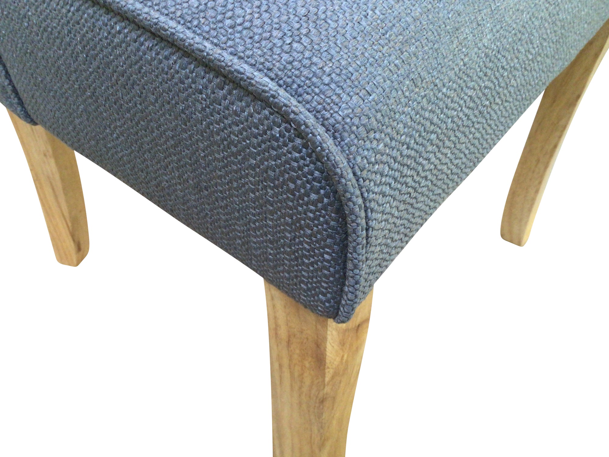 Kingston Cement Grey Linen Dining Chair