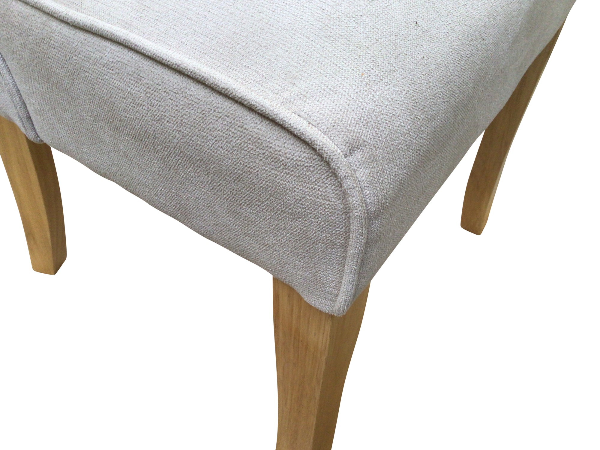 Kingston Chenille Beige Dining Chair