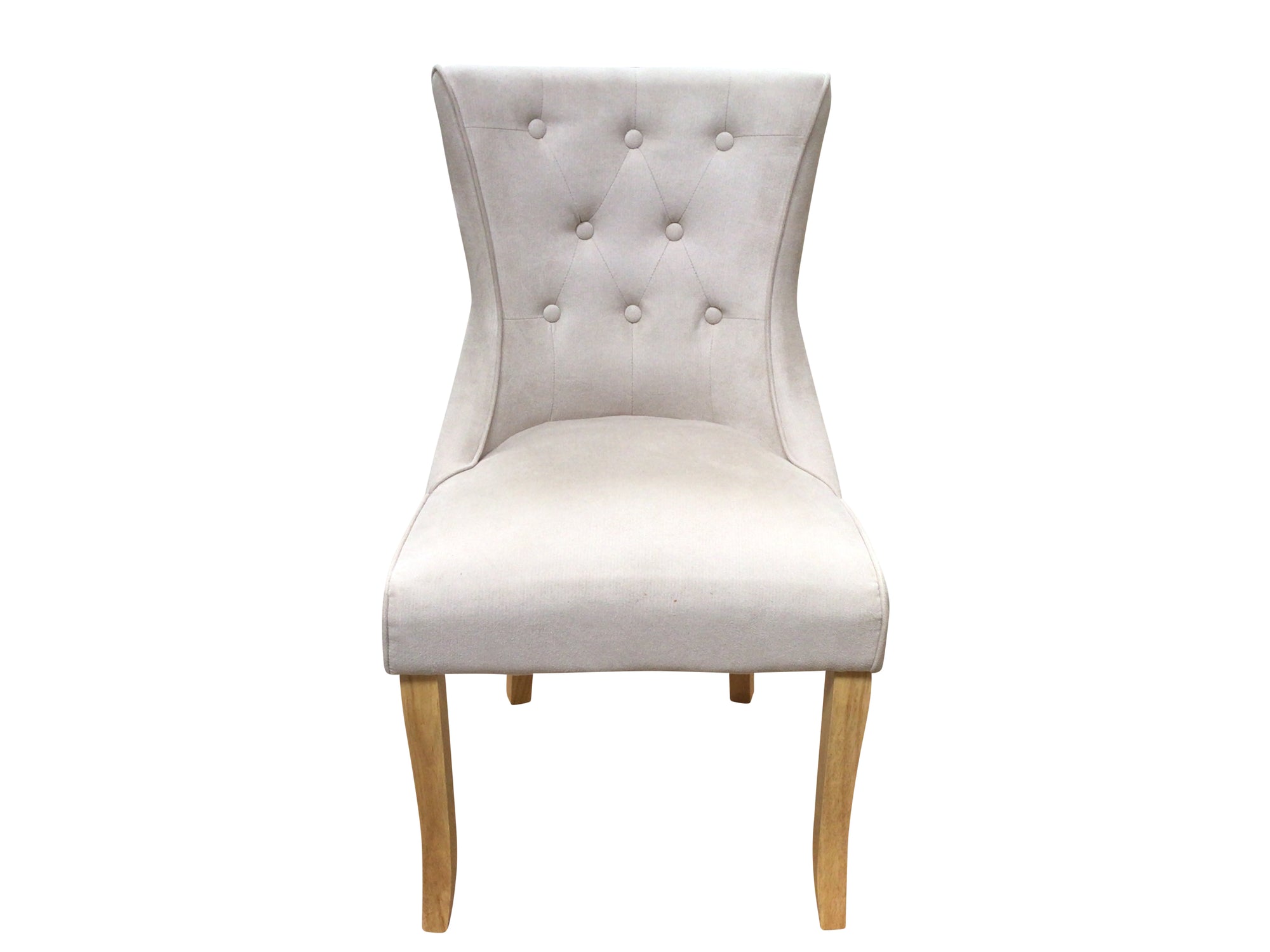 Kingston Chenille Beige Dining Chair