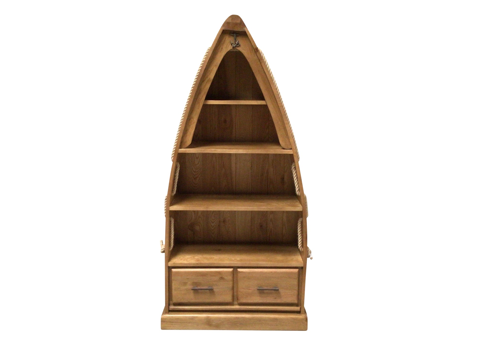 Dinghy Oak Bookcase
