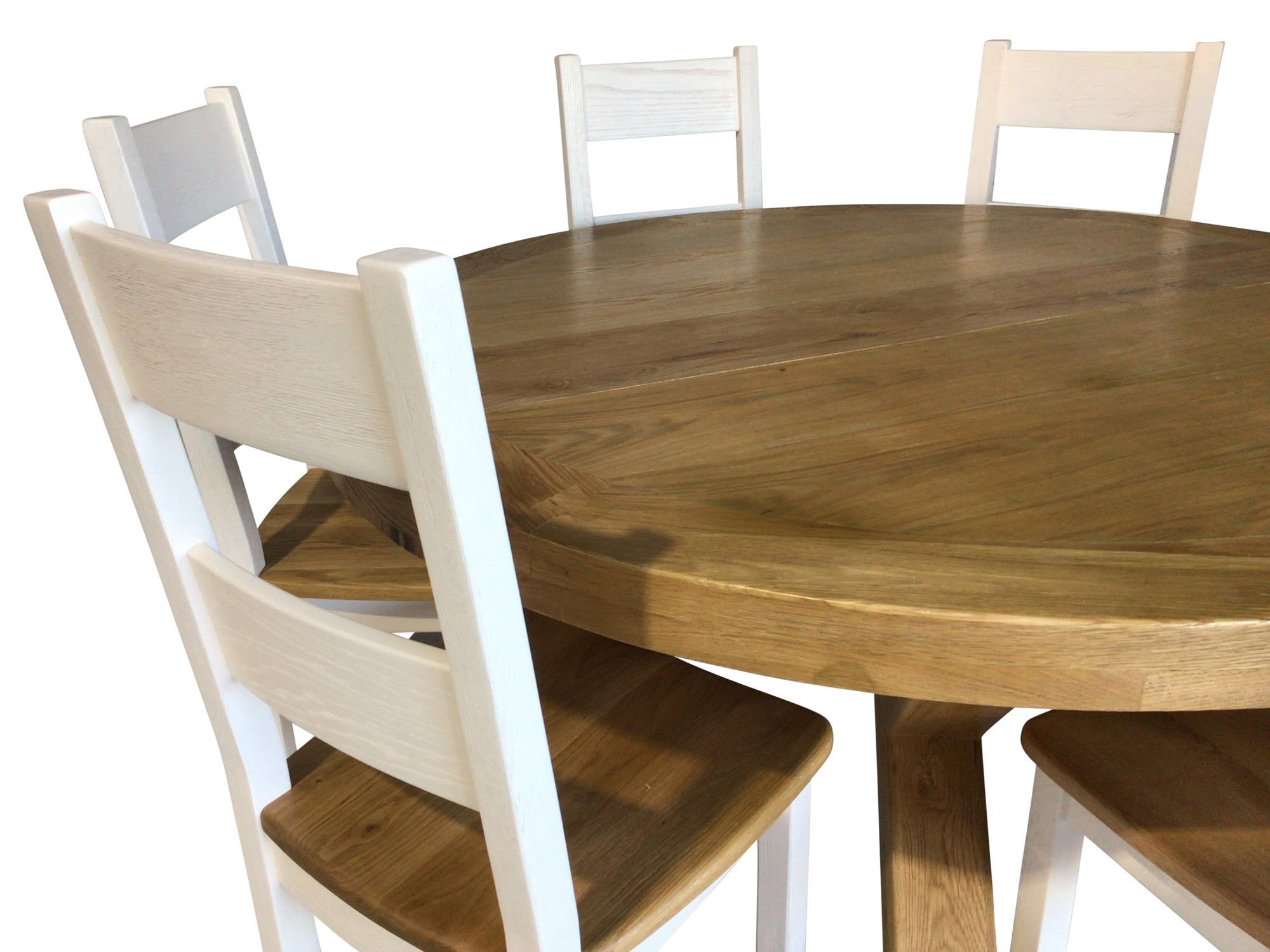 Maximus Oak 1.6m Round Dining Set