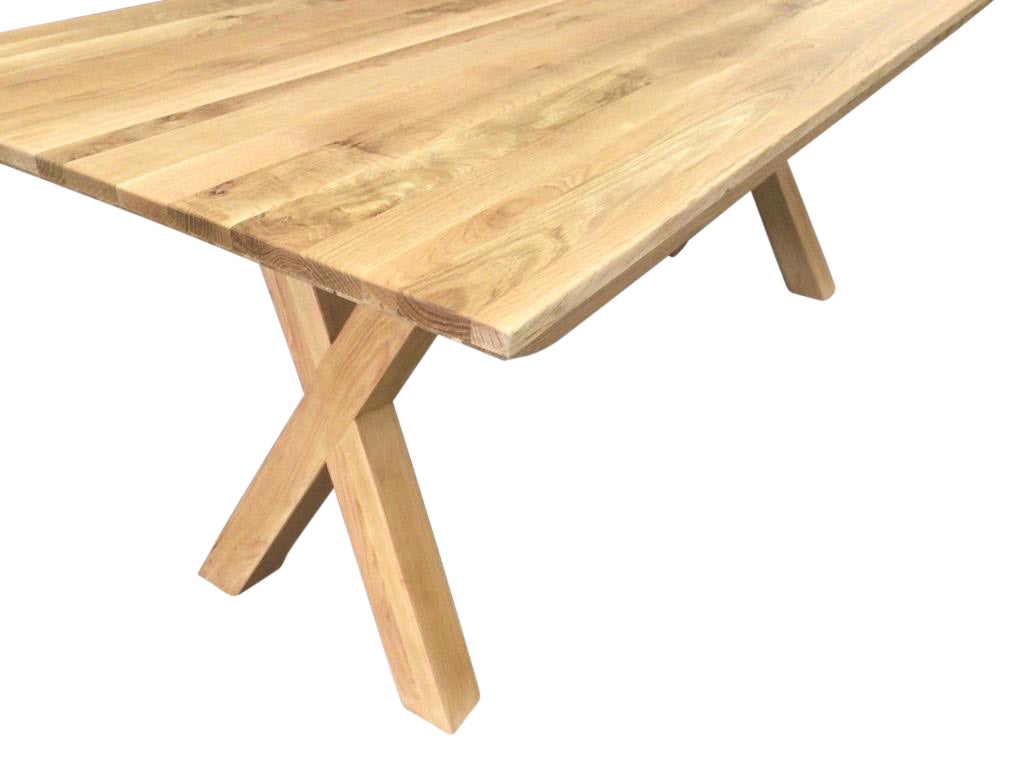 Moonwalk 2m Solid Oak Dining Table