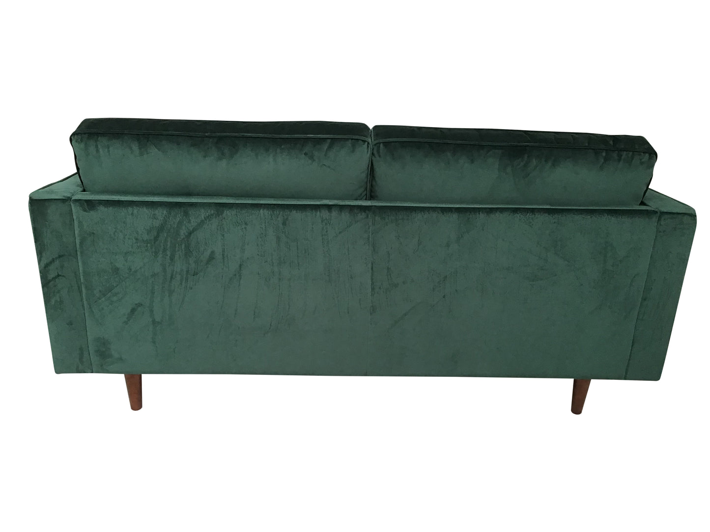 Hudson Green Velvet 2 Seater Sofa