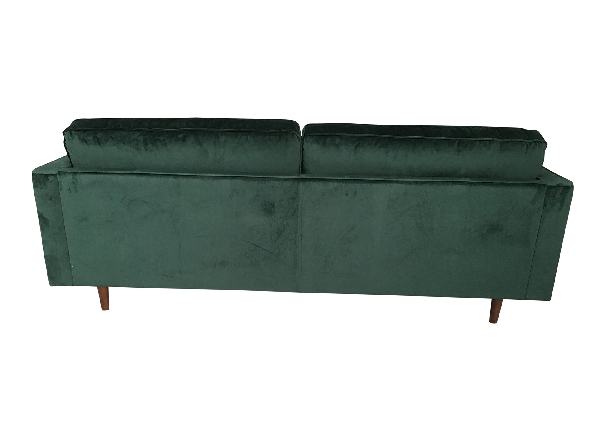 Hudson Green Velvet 3 Seater Sofa