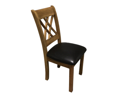 Cologne Oak Chair with padded seat